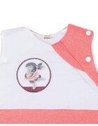 FILLIKID Sac de dormit cu maneca nou nascut 55 cm Bunny pink
