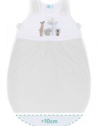 FILLIKID Sac de dormit Vario light grey reglabil 60-70 cm