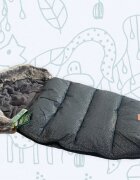 FILLIKID Sac de iarna cu guler blanita detasabil pentru carucior galaxy grey 100x50 cm