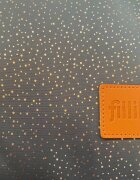 FILLIKID Sac de iarna cu guler blanita detasabil pentru carucior galaxy grey 100x50 cm