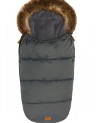 FILLIKID Sac de iarna cu guler blanita detasabil pentru carucior grey 100x50 cm