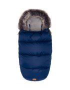 FILLIKID Sac de iarna cu guler blanita detasabil pentru carucior navy 100x50 cm