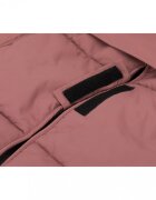 FILLIKID Sac de iarna cu guler blanita detasabil pentru carucior roz pudra 100x50 cm