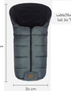 FILLIKID Sac de iarna pentru carucior EcoBig dark grey