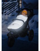 FILLIKID Sac de iarna reflectorizant pentru carucior Kinley black