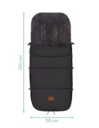FILLIKID Sac de iarna reflectorizant pentru carucior Kinley black