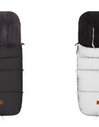 FILLIKID Sac de iarna reflectorizant pentru carucior Kinley black