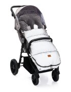 FILLIKID Sac de iarna reflectorizant pentru carucior Kinley silver