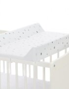 FILLIKID Saltea de infasat cu blat 80x47 cm stele