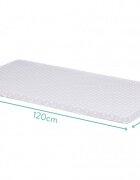 FILLIKID Saltea pliabila curbe grey 120604 cm