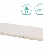 FILLIKID Saltea pliabila pentru copii Beige Buline 120x60x4 cm