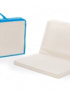 FILLIKID Saltea pliabila pentru copii Beige Buline 120x60x4 cm