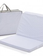FILLIKID Saltea pliabila pentru copii Buline Bleu 120x60x4 cm