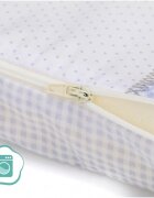 FILLIKID Saltea pliabila pentru copii White Blue 120x60x4 cm