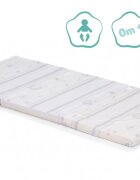 FILLIKID Saltea pliabila pentru copii White Blue 120x60x4 cm