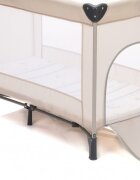 FILLIKID Saltea pliabila pentru copii White Blue 120x60x4 cm