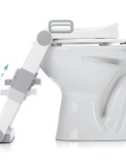 FILLIKID Scara cu reductor WC moale pliabila 24 luni+ grey white