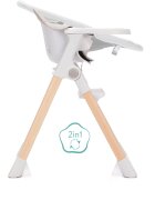 FILLIKID Scaun de masa si sezlong Noah 2 in 1 crem