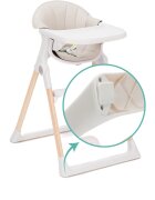 FILLIKID Scaun de masa si sezlong Noah 2 in 1 crem