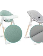 FILLIKID Scaun de masa si sezlong Noah 2 in 1 menta