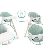 FILLIKID Scaun de masa si sezlong Noah 2 in 1 menta