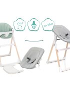 FILLIKID Scaun de masa si sezlong Noah 2 in 1 menta