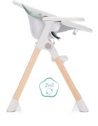 FILLIKID Scaun de masa si sezlong Noah 2 in 1 menta