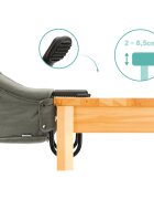FILLIKID Scaunel de prins la masa Flexi green melange