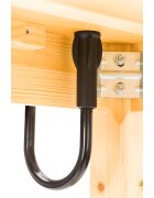 FILLIKID Scaunel de prins la masa Flexi green melange