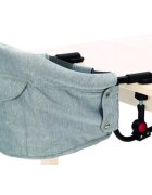 FILLIKID Scaunel de prins la masa Grey Melange