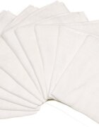 FILLIKID Scutece albe din bumbac 80x80 cm.-10set