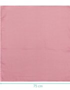 FILLIKID Set 3 scutece din muselina Flowers din bambus si bumbac 75x75 cm
