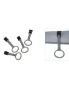 FILLIKID Set 4 manere pentru tarc-patut pliabil grey