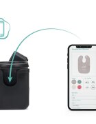 FILLIKID Suport de pahar si telefon pentru carucioare black