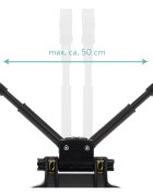 FILLIKID Treapta cu scaunel pentru carucior Basic black