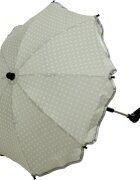 FILLIKID Umbrela pentru carucior 70 cm UV 50+ DOT Natur