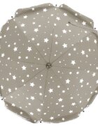 FILLIKID Umbrela pentru carucior 70 cm UV 50+ Stelute Natur