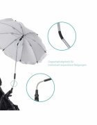 FILLIKID Umbrela pentru carucior 75 cm UV 50+ Easy fit Grey
