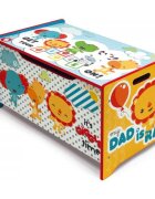 FISHER PRICE Ladita din lemn pentru depozitare jucarii Its Giggle Time