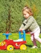 FISHER PRICE Masinuta copii fara pedale Ride-On cu spatar si spatiu depozitare jucarii de la 12 luni pana la 23 kg