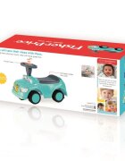 FISHER PRICE Masinuta copii Ride-On fara pedale volan cu sunete spatiu de depozitare sub scaun destinata copiilor cu o greutate de maxim 23 kg