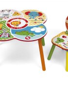 FISHER PRICE Set masuta multifunctionala si un scaunel Its Giggle Time