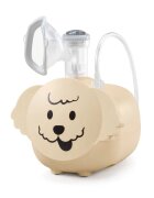 FLAEM Aparat de aerosoli Puppy masca copii si adulti Soft Touch bej