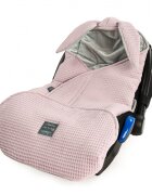 Floo for Baby Paturica de infasat tip sac pentru caruciorscaun auto Footmuff Waffle Blueberry