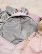 Floo for Baby Paturica de infasat tip sac pentru caruciorscaun auto Footmuff Waffle Blueberry