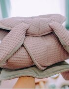 Floo for Baby Paturica de infasat tip sac pentru caruciorscaun auto Footmuff Waffle Blueberry