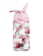 Floo for Baby Paturica pentru caruciorscaun auto Footmuff Peonies Pink