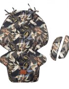 Floo for Baby Set salteluta si protectii centuri pentru carucior Pad Birds