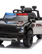 Ford Masinuta electrica copii F-150 Police cu licentastatie politietelecomanda 2.4Gacumulator 12V4.5Ah doua motoare lumini led oglinzi retrovizoare usi cu deschidere