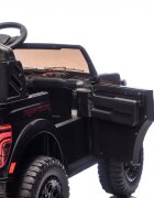 Ford Masinuta electrica pentru 2 copii Raptor F-150 Black cu licentaproiectoareacumulator 24Vtelecomanda 2.4Gfaruri ledmotoare x 200wslow startcenturi de siguranta individualegreutate admisa 60kg